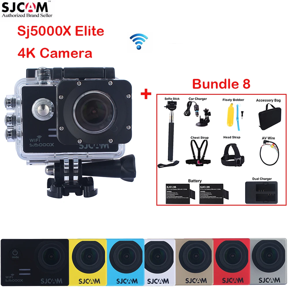 Prix pour 2.0 "4 K SJCAM Sj5000 Série SJ5000X Elite WiFi NTK96660 30 M Étanche Action Sports Caméra Mini DVR + Accessoires Kit (faisceau 8) Prix pour 2.0 "4 K SJCAM Sj5000 Série SJ5000X Elite WiFi NTK96660 30 M Étanche Action Sports Caméra Mini DVR + Accessoires Kit (faisceau 8)