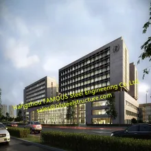 Проектирование и архитектурный дизайн для сборных стальных конструкций гостиничных зданий и строительства в Китае