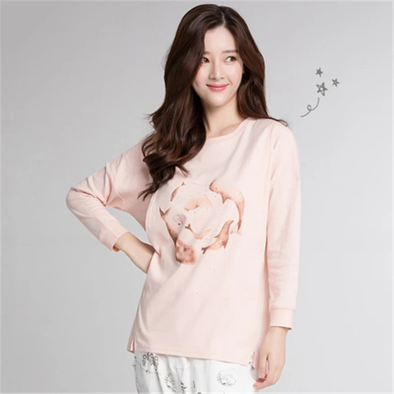 Autumn Winter Maternity Nursing Clothing Suit Clothes For Pregnant Women (19)