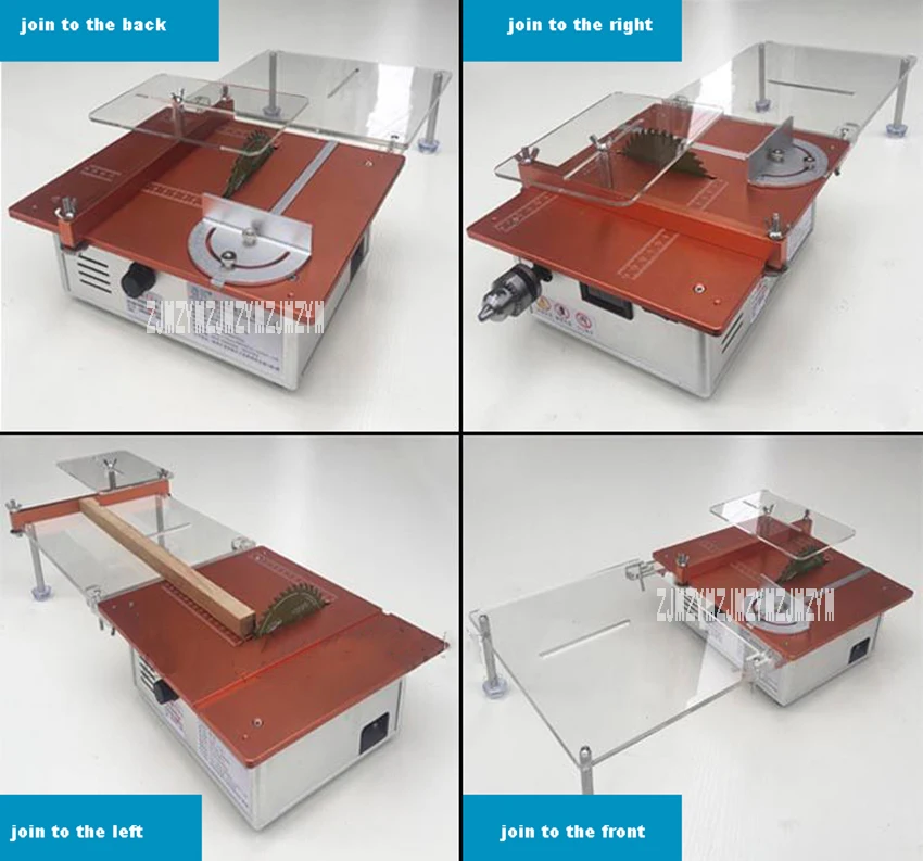 10000 об/мин алюминиевый сплав Высокая точность мини-Настольная пила портативная DIY Металл Дерево Настольная Полировочная резка сверлильный станок