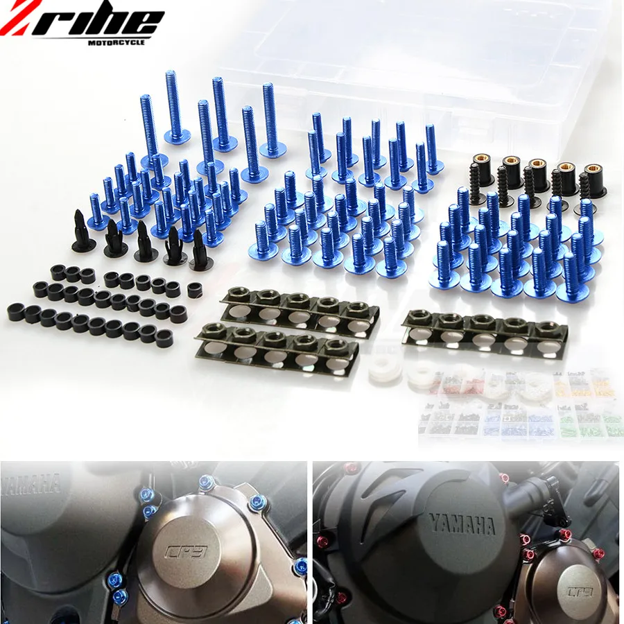 Universal Motorcycle Fairing Body Bolts Spire Screw Nut For SUZUKI SV 650 SV650 GSXR 600 750 1000 K1 K4 K6 K7 K8 K9 L1 Fairings