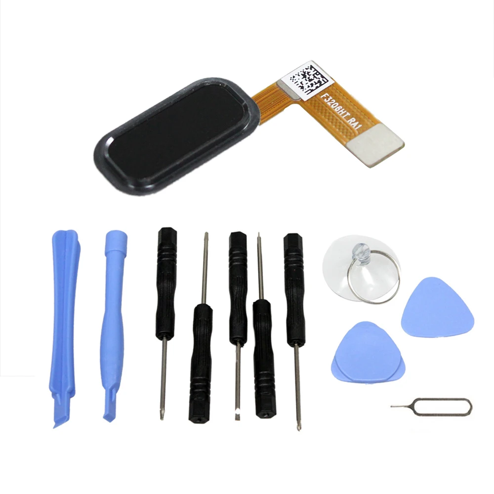 

JINTAI For Asus ZenFone 4 Max Pro ZC554KL Home Button Fingerprint Sensor Power Flex Cable With Tools