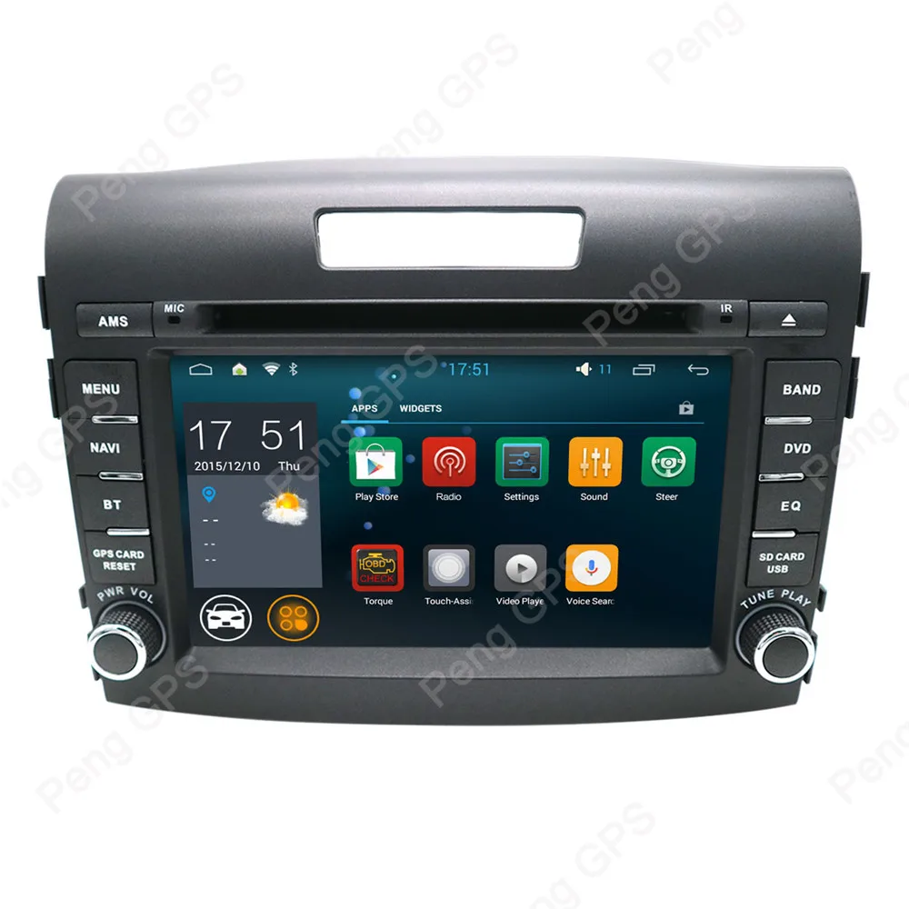 Clearance 7" 2 Din Android 8.1 Car Radio for Honda CRV 2012-2014 CD DVD Player GPS Navigation IPS Screen HIFI Music Aotostsreo Headunit 3