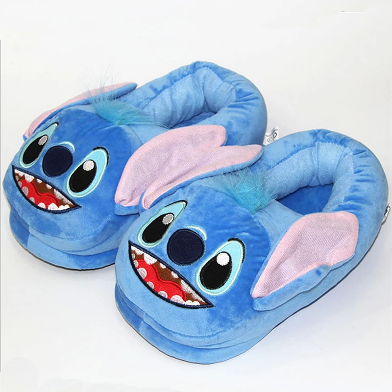 Winter Children Slippers For Kids Plush Baby Girls Boys Cartoon animal Cosplay Slippers With Closed Heel Adult Home Flip Flops