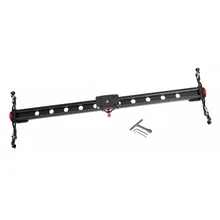 LIFEI Portable Commlite professional adjustable 100cm camera slider Video Camera Track Slider Dolly for DSLR Camcorders