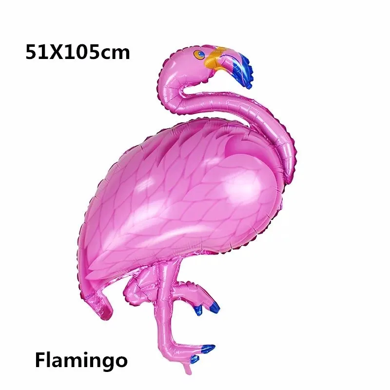 1 шт. Большой Лебедь фольгированные шары в форме Фламинго Горячая птица День Рождения украшения детские надувные гелиевые принадлежности для вечеринки шары - Цвет: 1pcpink