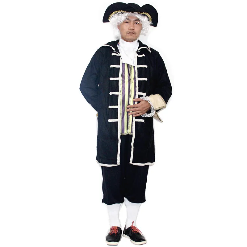 Hot cosplay Halloween costume masquerade costume attorney European court judges serve adult