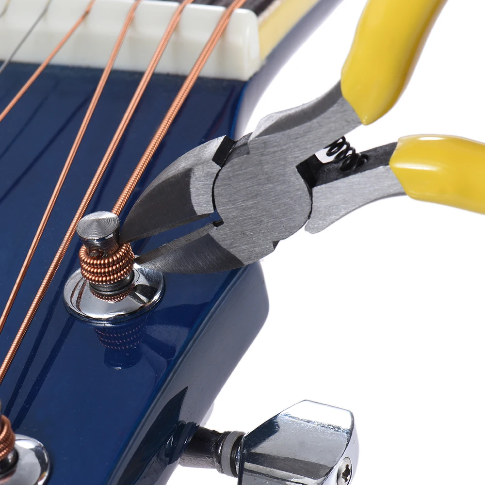 Professional строка резак для бас-гитара, укулеле музыка строка инструменты Ремонт Luthier инструмент металла