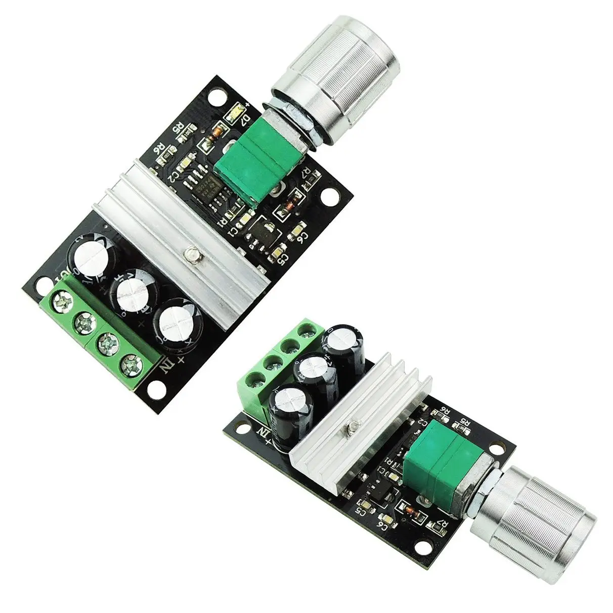 6V 12V 24V 28V 3A 80W DC контроллер скорости двигателя ШИМ Регулируемый переключатель