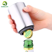 Нержавеющая сталь открывалка для пива/вина автоматическая соковыжималка бутылка питьевой воды Система дистанционного открытия соды Кепки бутылки вина барная открывашка инструменты Кухня гаджеты