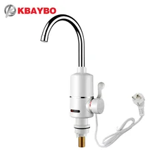 Tankless Water Heater Electric Shower Instant Electric Water Heater Heating Kitchen Bathroom Instant Hot Water Heaters 3000W 2018 newest ce flue type 100% quality 8l lpg gas instant hot water heater propane stainless tankless wash shower boiler