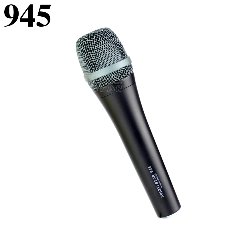 Professional Handheld Super Cardioid Vocal Dynamic Microphone System For e945 e 945 Stage Singer