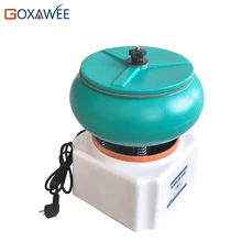 GOXAWEE 12″ Vibratory Tumbler Polishing Machine Jewelry Finishing Grinding Tools Machines Gemstone Pearl Polishing Machine