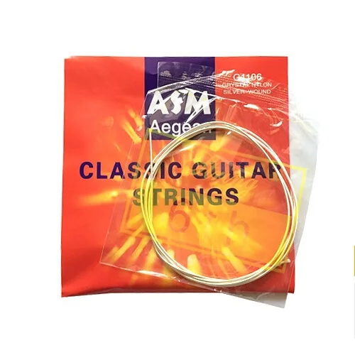 Nylon classical guitar strings, 1 6 string full set of spare stringsin