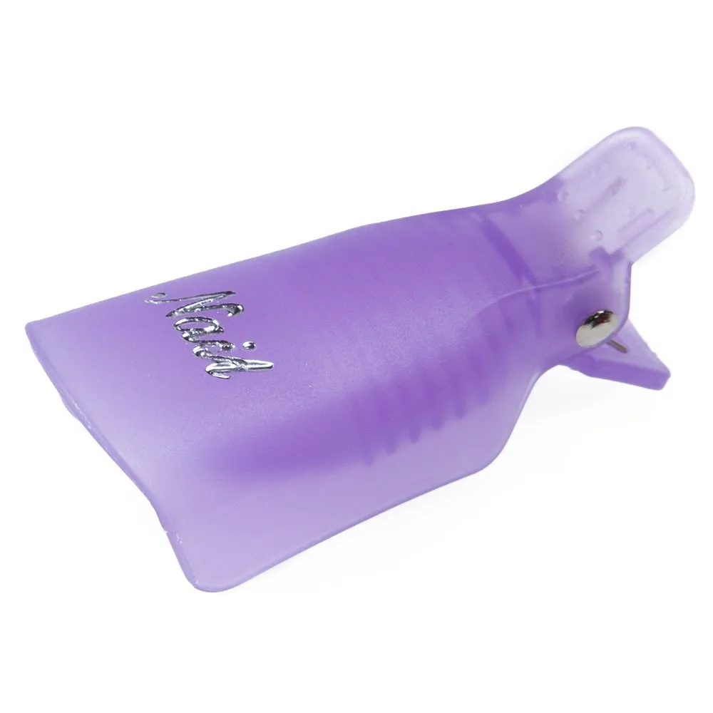 Новинка 10 шт./пакет нейл арта Пластик средство для снятия гель лака Soakers Off Кепки