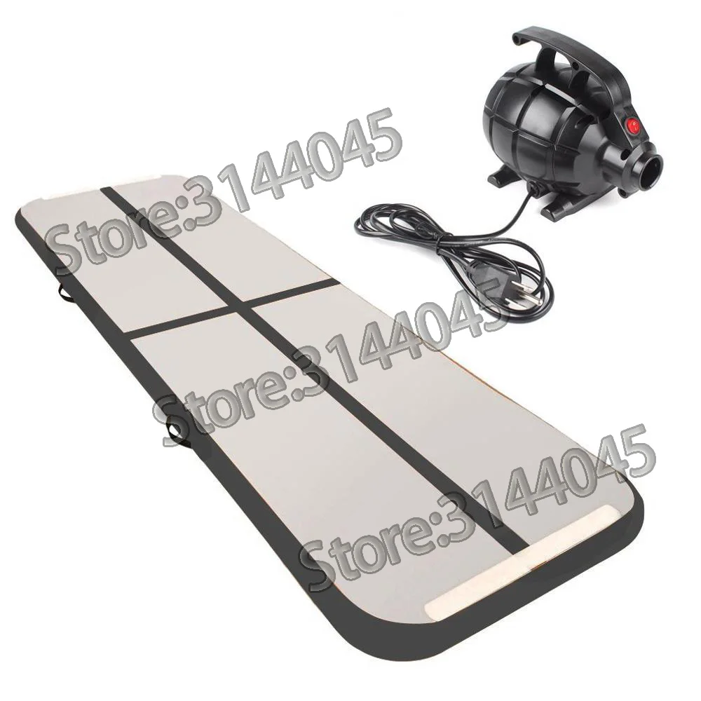 نفخ الجمباز تراجع حصيرة الهواء تراجع المسار/الكهربائية مضخة الهواء الطابق حصيرة للاستخدام المنزلي/التشجيع/الشاطئ /بارك أو المياه