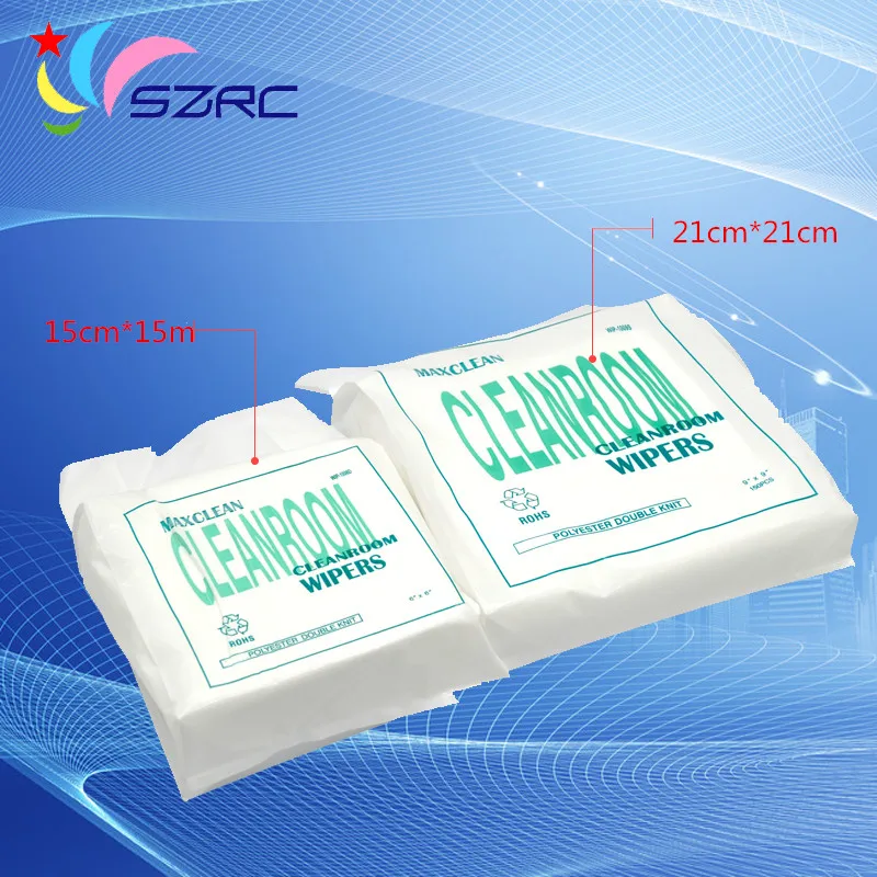 

150pcs Printer print head cleanroom wipers for dx4 dx5 dx7 Spt konica polaris xaar 5113 tx800 xp600 ricoh printhead clean cloth