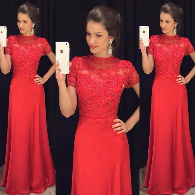 slimming formal dresses with sleeves