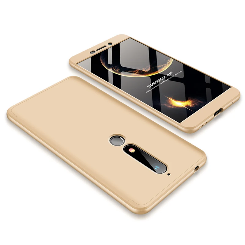 Full Protective Case For Nokia 6 2018 Case For Nokia 6.1 Case 360 Protected for Nokia 6 2018 TA-1068 TA-1050 TA-1043 TA-1045 (10)