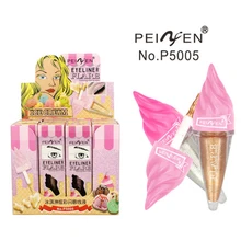 Подводка для глаз с блестками, жидкое мороженое, цветной, с бриллиантами, Водостойкая Подводка для глаз, карандаш для макияжа, 6 цветов на выбор