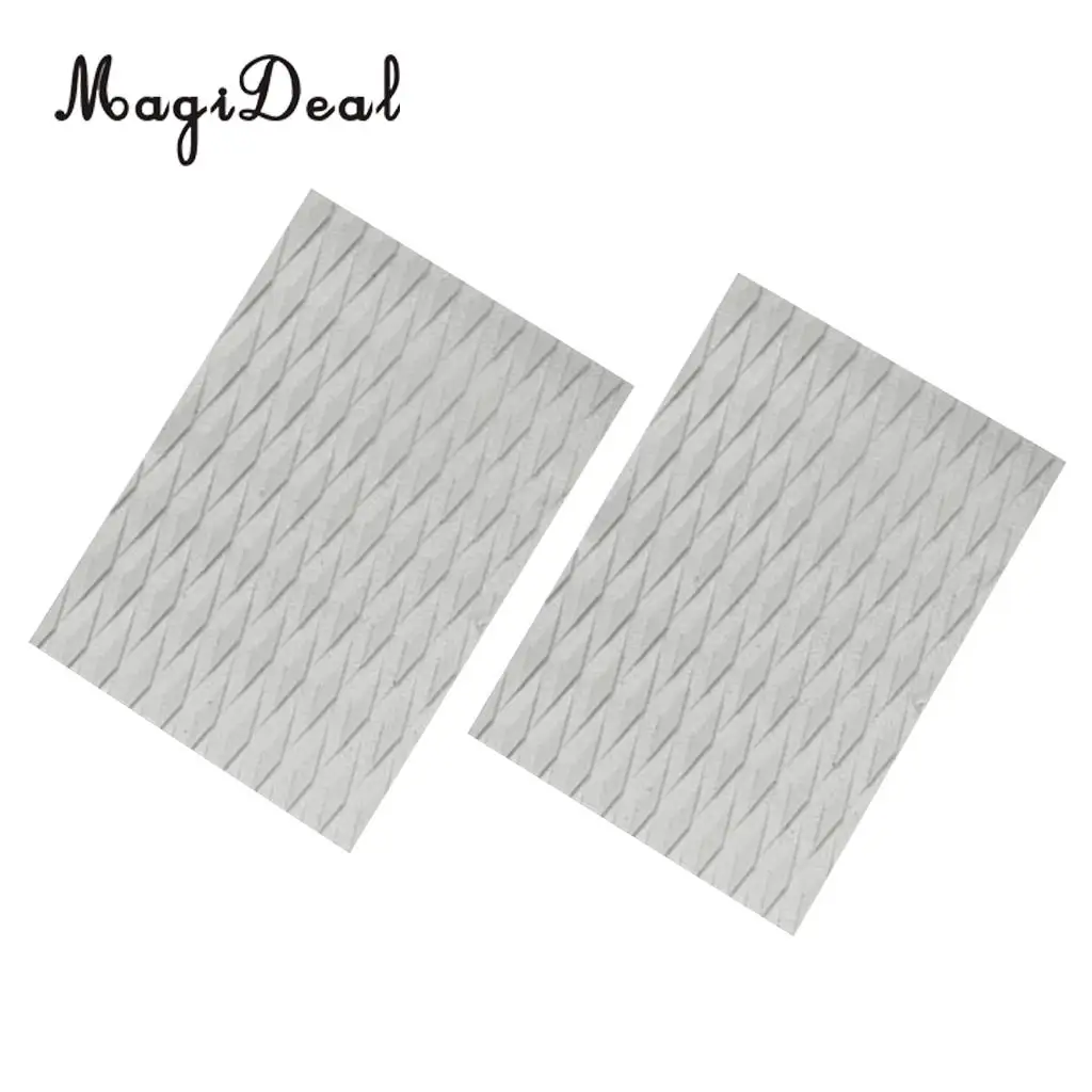 MagiDeal Anti-Slip Ultralight Diamond Grooved EVA Surfing Traction Pad Deck Grip Tail Pad for Surfboard Kiteboard Surf Accessory
