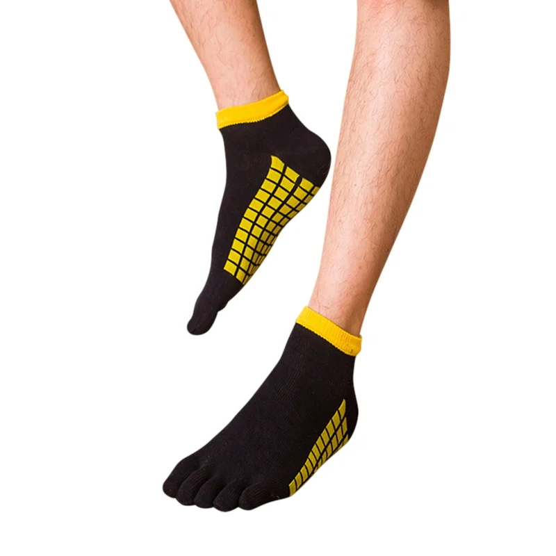 New Outdoor Sports Exercise Five Fingers Striped Socks Sport Cotton