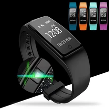 Deporte Banda Probador S1 Actividad Gimnasio Rastreador IP67 A Prueba de agua Banda de Frecuencia Cardíaca En Tiempo Real Inteligente Monitor de Pulsera Para Android IOS