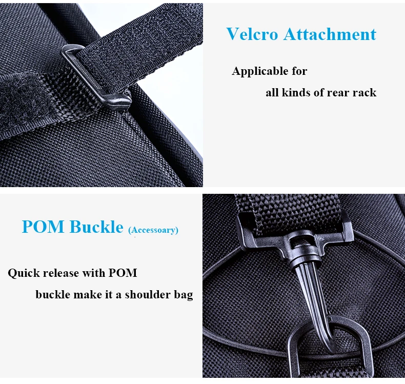 Flash Deal ROSWHEEL Bicycle Bag Bike Trunk Bag Rear Seat Bag Pannier 13L Multifunctional Quick Release cargo bag 5 Flash Deal ROSWHEEL Bicycle Bag Bike Trunk Bag Rear Seat Bag Pannier 13L Multifunctional Quick Release cargo bag 5
