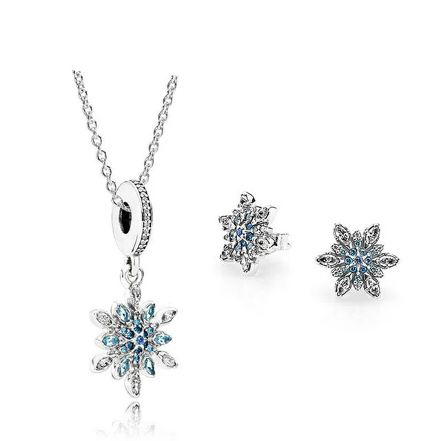 

Fanier 100% 925 Genuine Esterline Silver 1:1 Glamorous Snow Nails Crystal Ping Collar From Joint Jewels