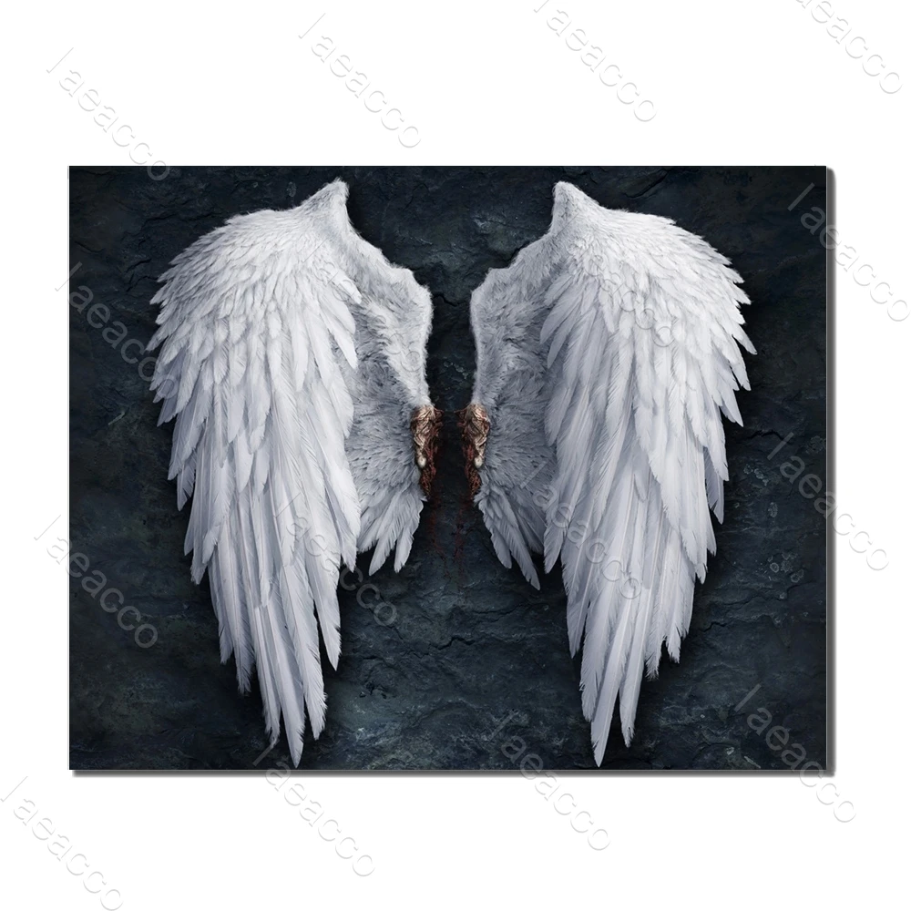 

Picture Wall Art Canvas Painting Wing Posters and Prints the Powerful Wing Home Decoration Painting Art Print on Canvas No Frame