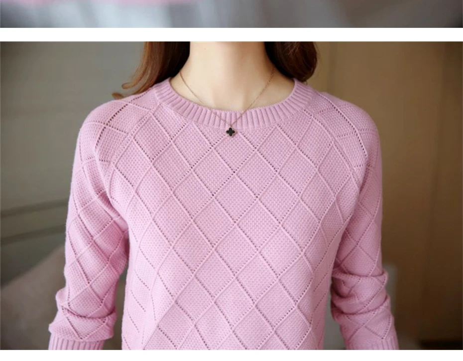 TIGENA, элегантный зимний женский свитер, джемпер,, Повседневный, длинный рукав, вязаный пуловер и свитер, женский, черный, розовый, топ, для женщин
