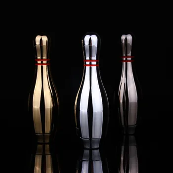

2018 Creative Compact Jet Butane Gasoline Bowling Lighter