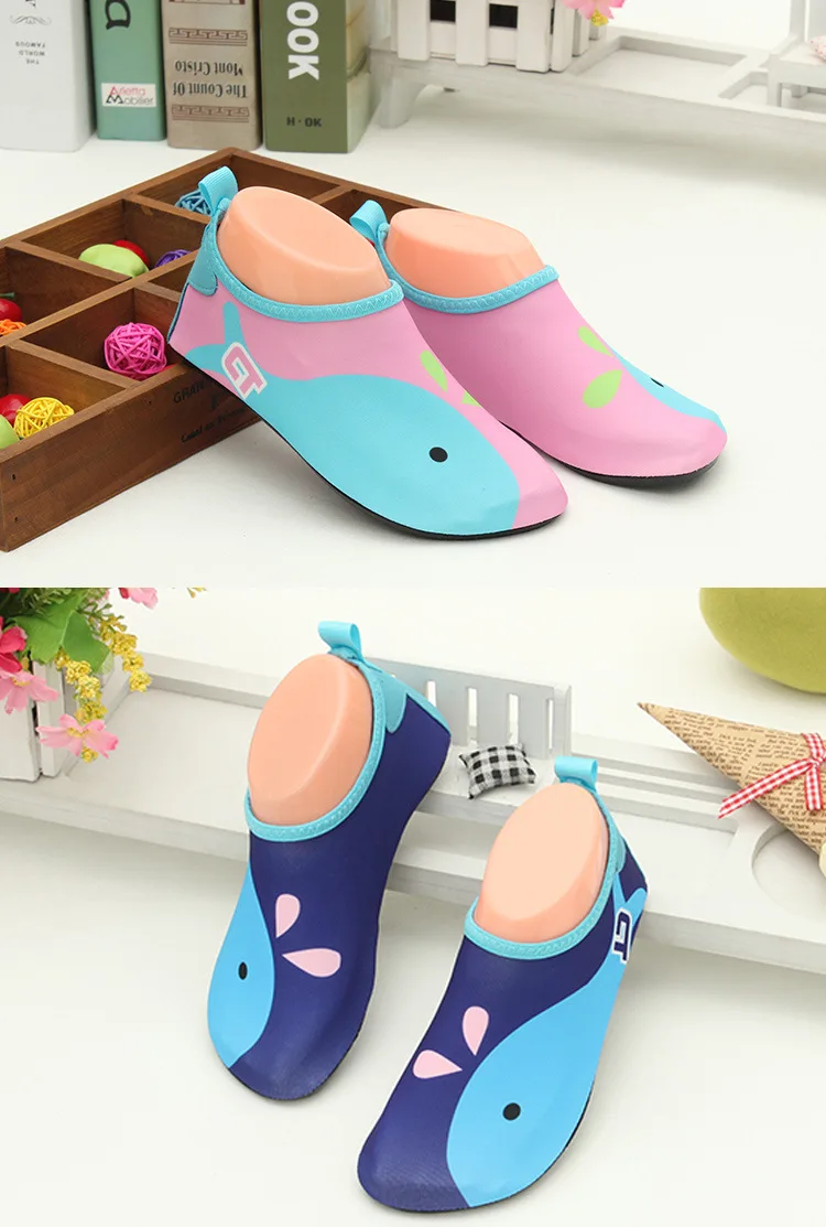 Beach Summer Outdoor Shoes Slippers Kids Children Swim Surfing Water Toddler Shoes Quick Dry Non-Slip Boys Girls Beach Pool (27)