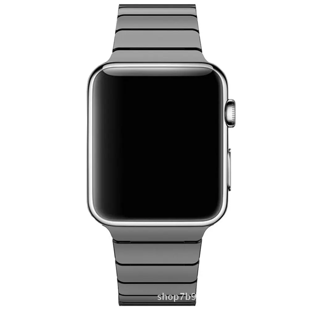 BUMVOR Нержавеющая сталь ссылка браслет для iwatch Группа series4/3/2/1 нержавеющего металла ремешок для apple watch 44 /40/42/38 мм ремешок для часов