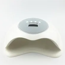 Наибольшая мощность 72 Вт Светодиодный светильник для ногтей двойной источник света крупнейшая космическая УФ лампа Сушилка для светоотверждения Гель-лак инструмент с датчиком движения