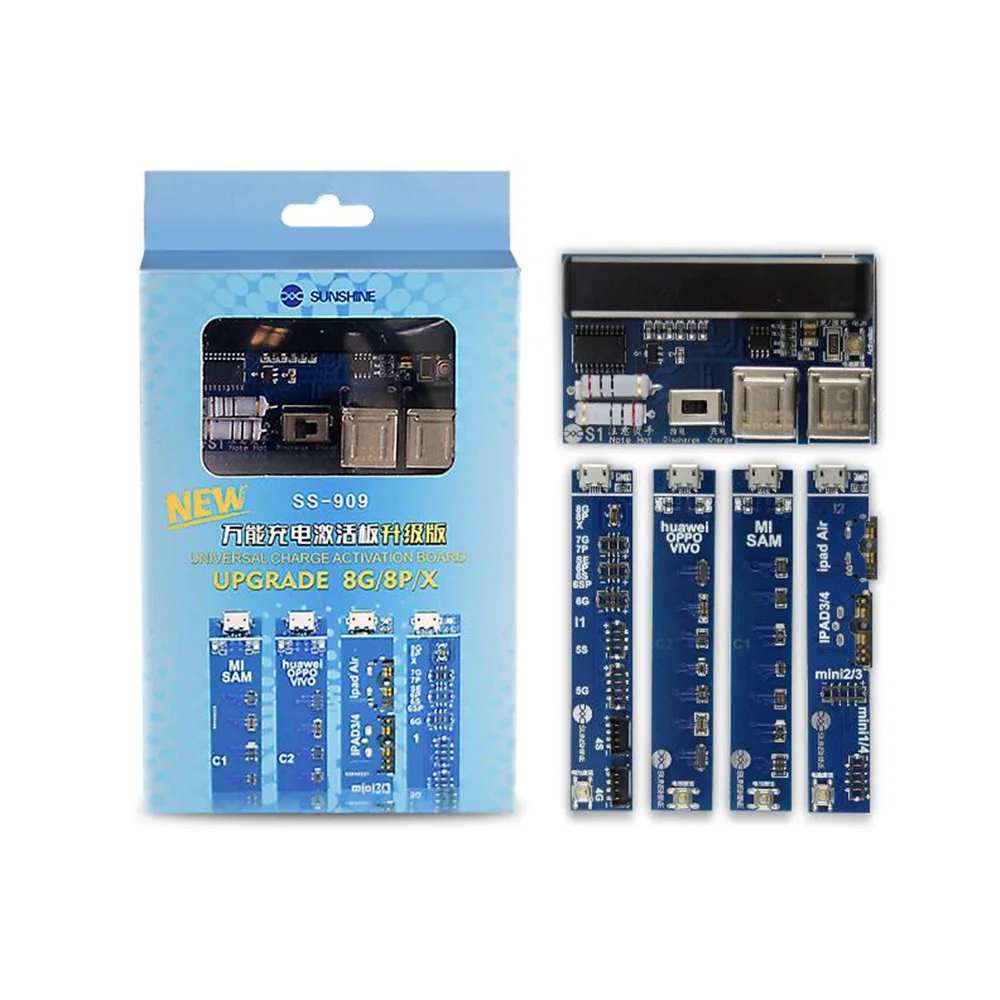 SS 909 Universal Mobile Phone Battery Charging Activation