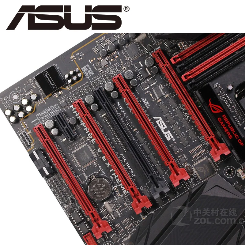 Материнская плата Asus RAMPAGE V EXTREME X99 Socket LGA 2011 V3 i7 X DDR4 128G ATX UEFI BIOS оригинальная б/у
