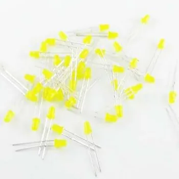 

1000pcs 3mm LED Yellow light-emitting