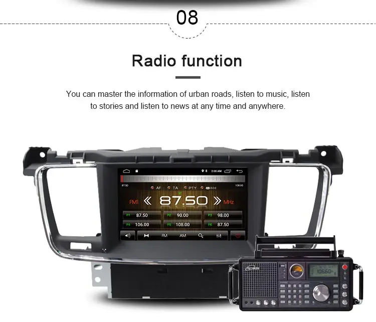 JDASTON Android 10,0 автомобильный dvd-плеер для PEUGEOT 508 2011 2012 2013- gps навигация 1 Din Автомобильный Радио Мультимедиа Стерео