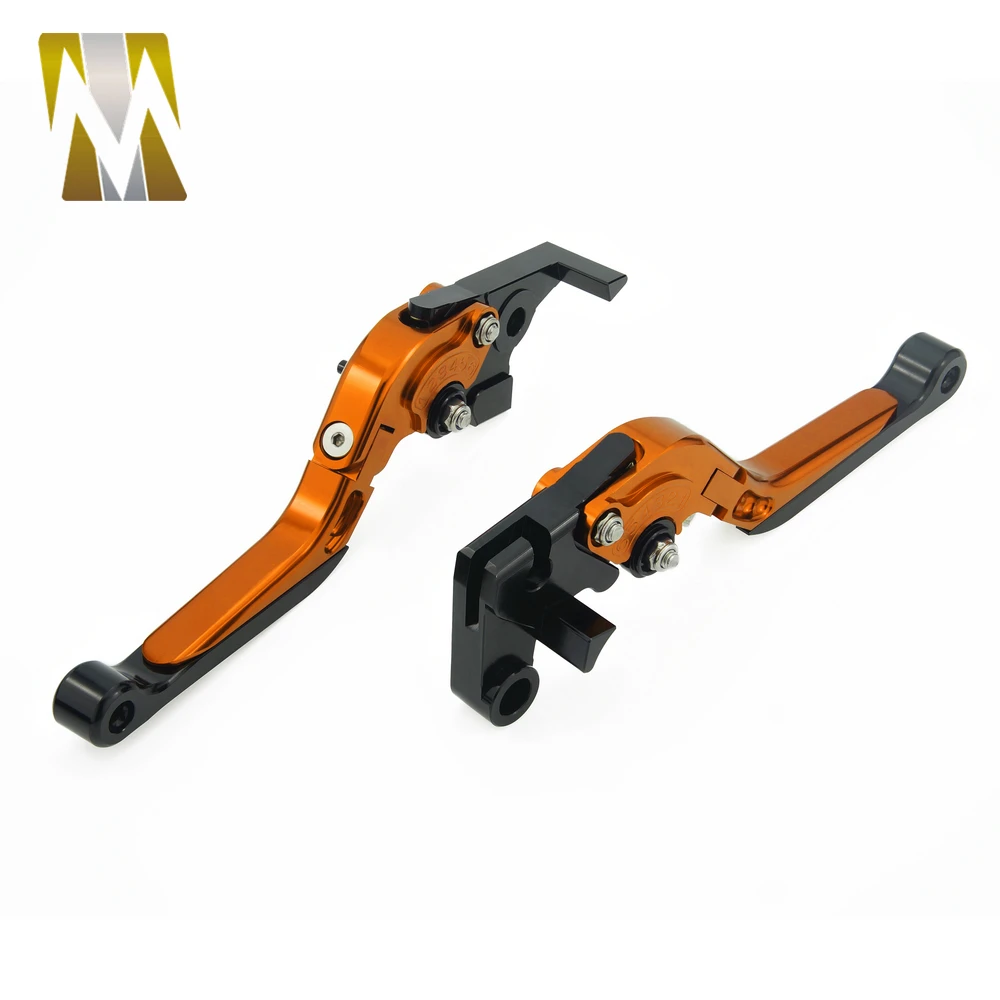 For Yamaha MT07 MT09 FZ1 FZ6 FAZER FZ6R XJ6 DIVERSION Folding Extendable Adjustable Brakes Clutch Levers CNC Aluminum (6)