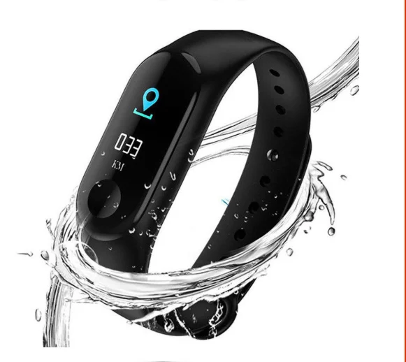 

M3 Pro Smart Watch Waterproof Fitness Tracker VS M3 Plus Smart Bracelet Blood Pressure Heart Rate Monitor PK Mi Band 3
