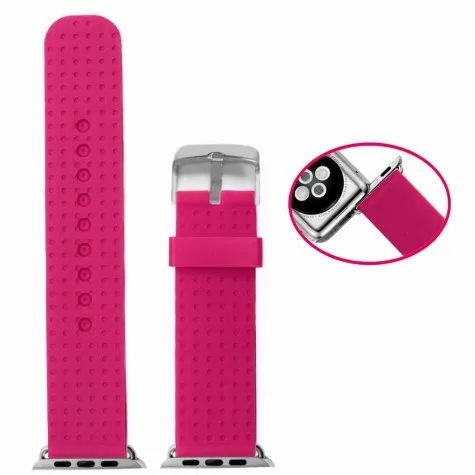 38mm Silicone Watch Band Replacement for Apple iWatch WB1103E38JB