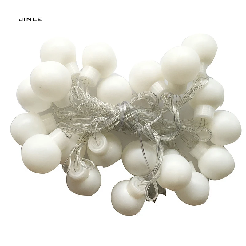 10M 100 LED Globe String Lights Warm White/White/colourful Light for