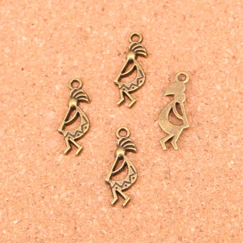 30 шт. Бронзовые Подвески в античном стиле 24 Х9 мм|charm pendant|kokopelli charmcharms jewelry making |