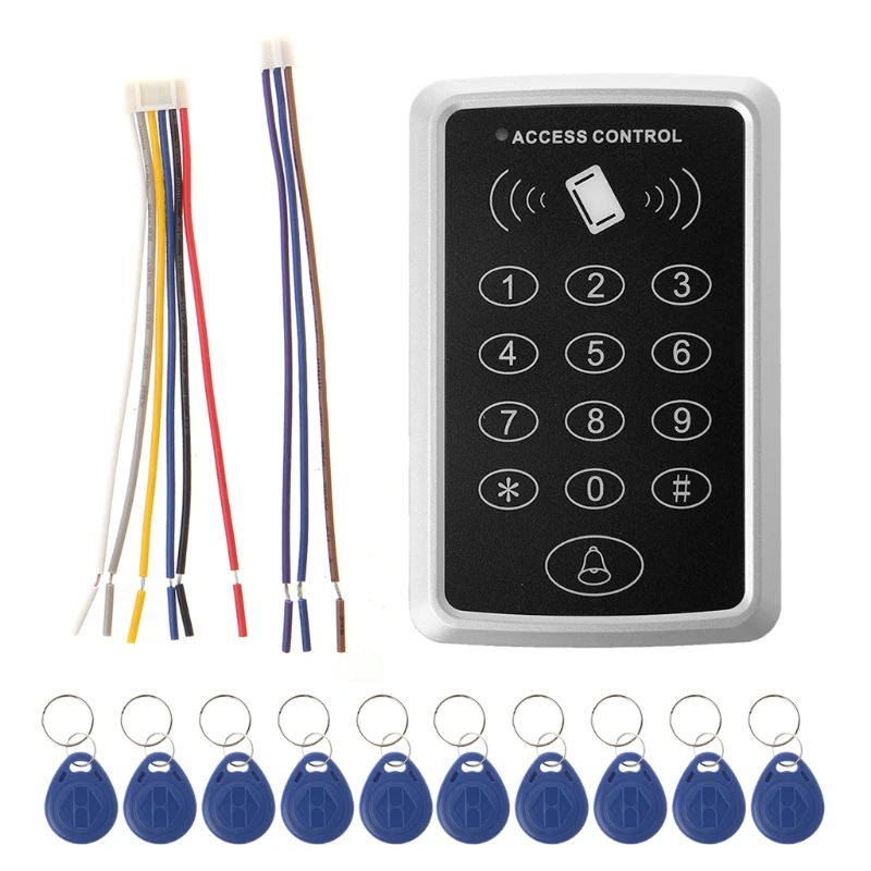 

One Door Access Controller Machine Electric Strike Lock Card Keypad Backlight