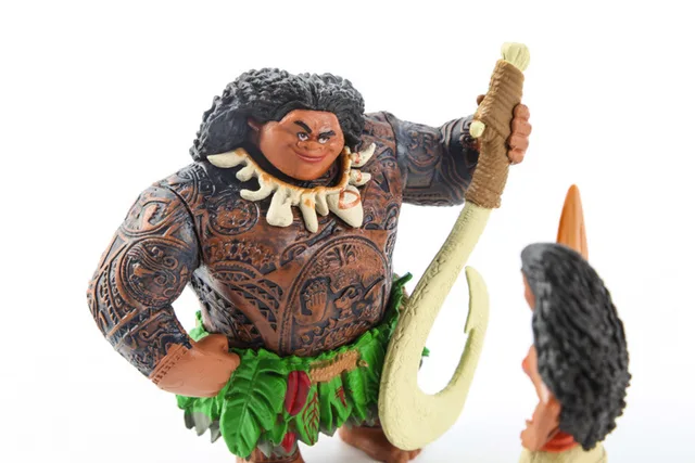 Poupée en peluche de dessin animé Disney, princesse Moana, légende Vaiana,  chef Maui, Tui Tala, Heihei Pua, poupée de poulet 5.0, décoration de  voiture, cadeau, 20cm - AliExpress