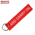 Remove Before Flight брелок для ключей брелок OEM Ювелирные изделия с вышивкой с надписью «I LOVE Летающий брелок для ключей для авиации подарки Чемодан теги