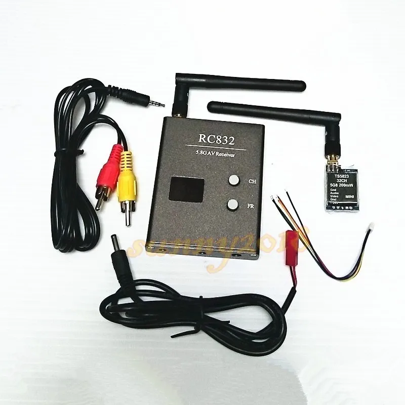 Boscam FPV 32Ch 5 8G Wireless AV Mini Transmitter TX TS5823 Receiver RC832 for FPV quadcopter