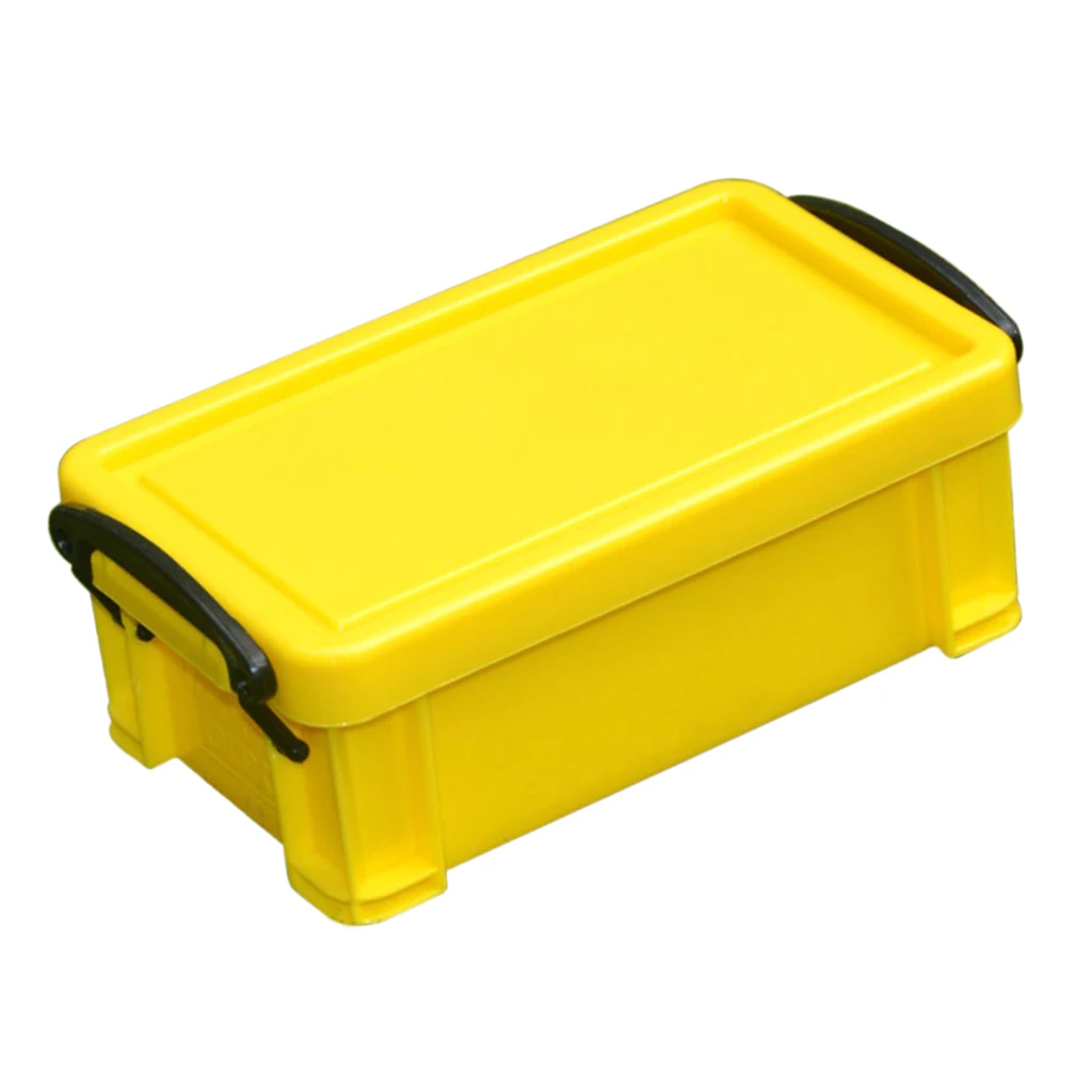 Home Furnishing Consealed 0.5L Latch Storage Box  Kitchen Garage Organizer Jewelry Case Container Set, Lided