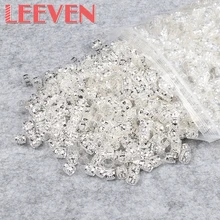 Регулируемый красочные кольцо для дредов 200 шт./лот Алюминий металлическое основание профессиональный макияж парики аксессуар для парика шапки высокое качество